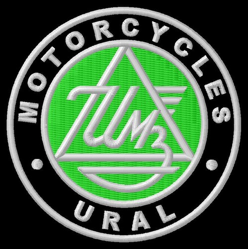 Logo urali verde moto - verde, russa