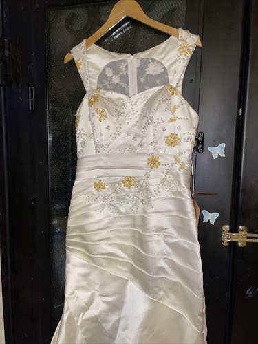 Bellissimo abito sposa raso - abito,