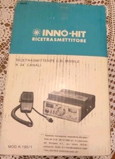 Ricetrasmittente C.B Mobile a 34 Canali INNO-HIT Modello K-195/1 Originale New