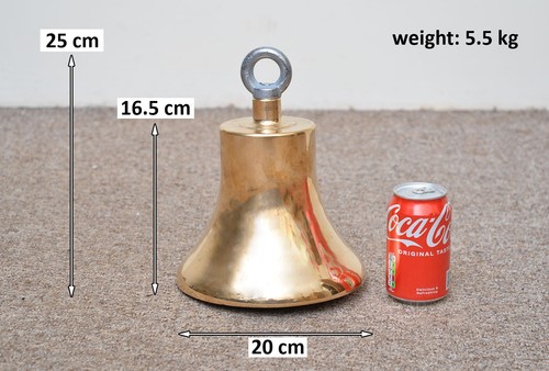 Used ships bell vintage bronze - bell,