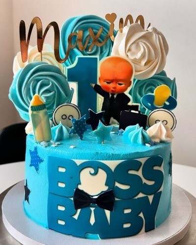 Baby boss commestibile festa - baby,