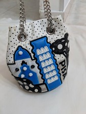 Borsa Tua Braccialini  Cartoline Pisa Italia Sacca  Handbag Bourse Mini Bag