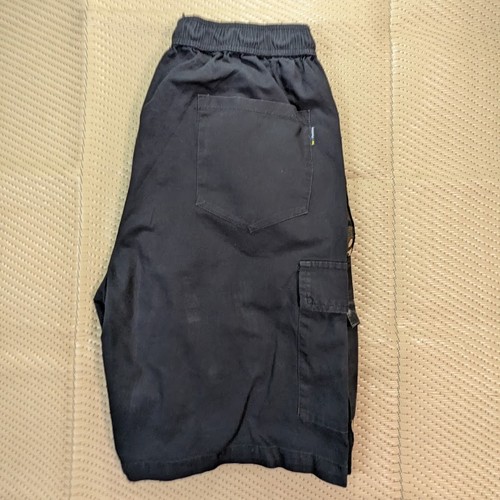 Pantaloncini cargo neri con