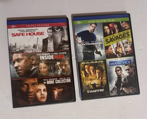 Dvd lot action - themed, movies