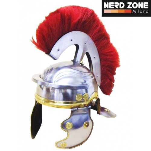 Medioevo elmo centurione con - elmo,