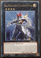 BRANCOMALVAGIO CAVALIERE EXCITON Rara in Italiano CRBR-IT048 YUGIOH