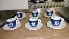 Set Completo 6 Tazze Tazzine Pubblicitarie L'ottimo Caffè caffè Mattioni Gorizia
