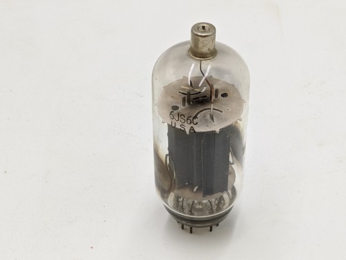 Sylvania 6js6c electron - electron, tube