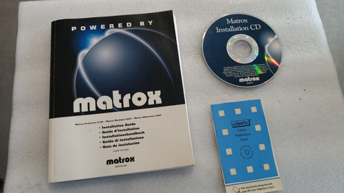 Matrox manuale driver cdrom - +,