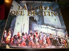 Giuseppe Verdi ‎– La Forza Del Destino - III - LP 10" - Le Grandi Opere Liriche