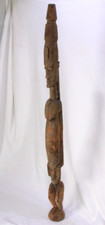 Statua culto Dogon altare