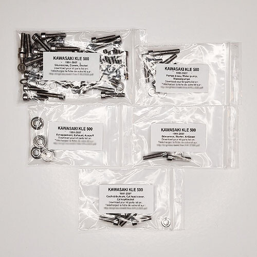 Kawasaki kle 500 1991 - 1991-2007, kit