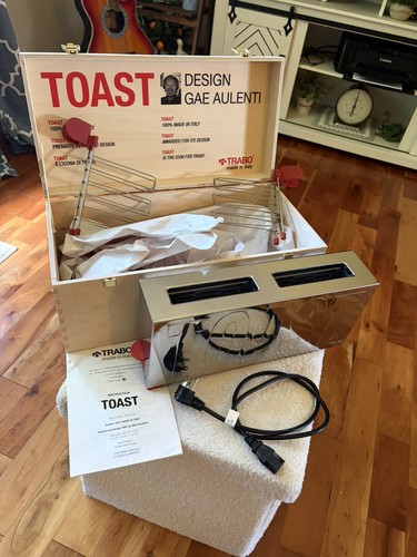 Gae aulenti toast acciaio inox - aulenti,