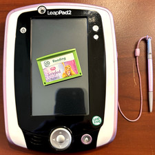 LeapFrog LeapPad 2 Explorer Learning System: Purple and White, Excellent, Tested
