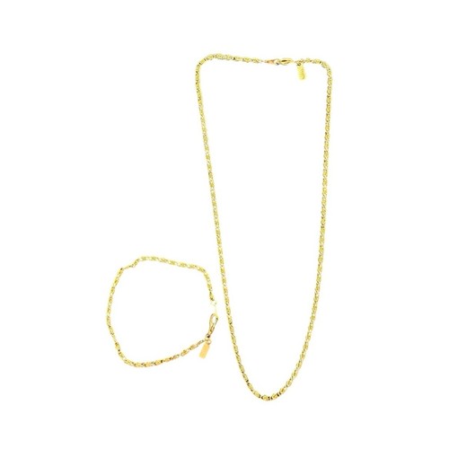 Set collana bracciale catena - bracciale,