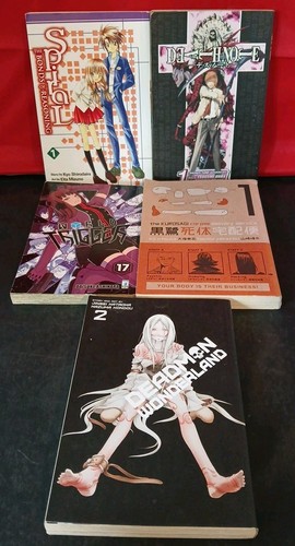 Manga anime five book set - book,