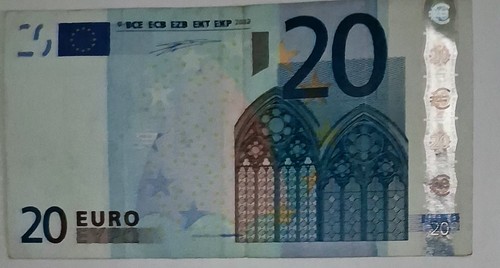Banconota euro bce serie - banconota,