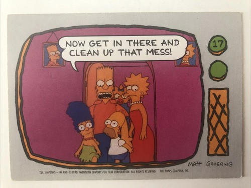 The simpsons topps - simpsons,