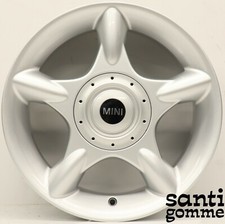 1 CERCHIO IN LEGA MINI 6,5 X 16 " ORIGINALE USATO 1512348 SILVER