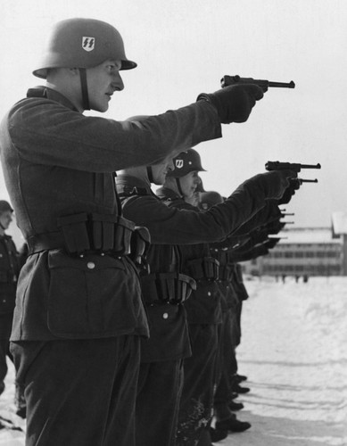 Ww2 entrainement au - entrainement, tir