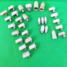 LOTTO CONNETTORI ANTENNA TV VINTAGE TELEVISORE TELEVISIONE  PHILIPS BRIONVEGA TV