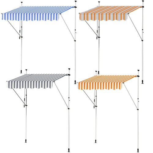Tenda sole morsetto - da, a
