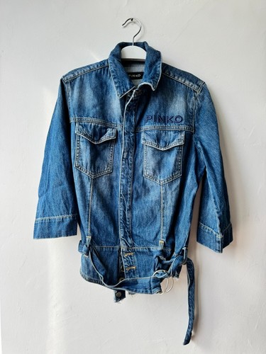 Giubbotto jeans pinko donna - di,