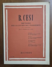 Metodo Per Lo Studio Del Pianoforte, Fasc 4: Eguaglianza Per Le Mani - Cesi 1974