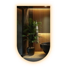 Specchio bagno arco led 3