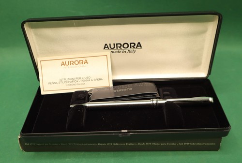 Vintage aurora penna biro - vintage,