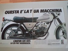 advertising Pubblicità 1982 MOTO CAGIVA SST 125