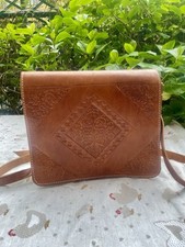 Borsa Crossbody Vintage Leather Bag Borsa Marocchina Fatta A Mano 