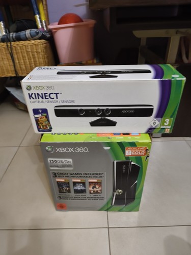 Microsoft xbox 360 slim 250 - slim, gb