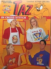 Taz In Cross Stitch Leisure