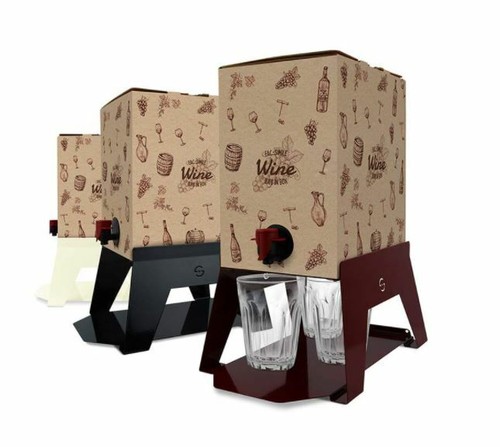 Supporto per contenitore vino - per,