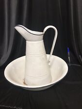 Brocca e catino Epoca Inizi  900.