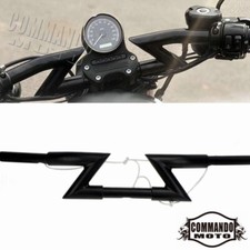 Manubrio Z Bar 1" per Harley Dyna Softail Sportster Chopper Bobber Cafe Racer