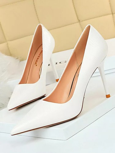 Decolte scarpe bianco sposa - scarpe,