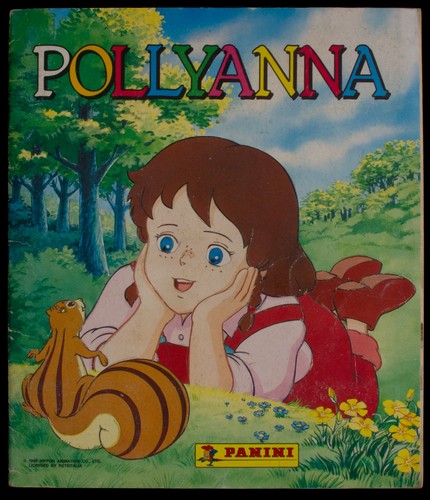 Pollyanna 1987 sticker album - pollyanna,