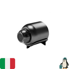 Mini Telecamera WiFi 1080P Wireless HD Cam Interna Sorveglianza Visione Notturna