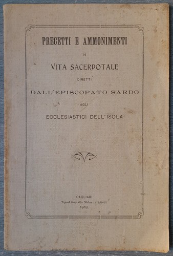 Precetti ammonimenti vita - e,