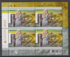 Ucraina 2025 Europa CEPT, scoperte archeologiche nazionali