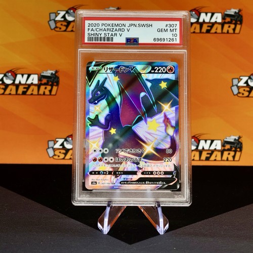 Pokemon psa charizard v - 10,