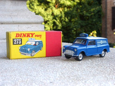 Dinky Toys Mini Van Patrol RAC VINTAGE #273 no Corgi Tekno