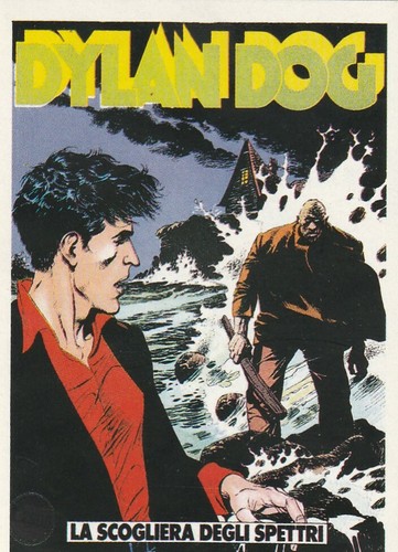 Stickers dylan dog copertina - dylan,