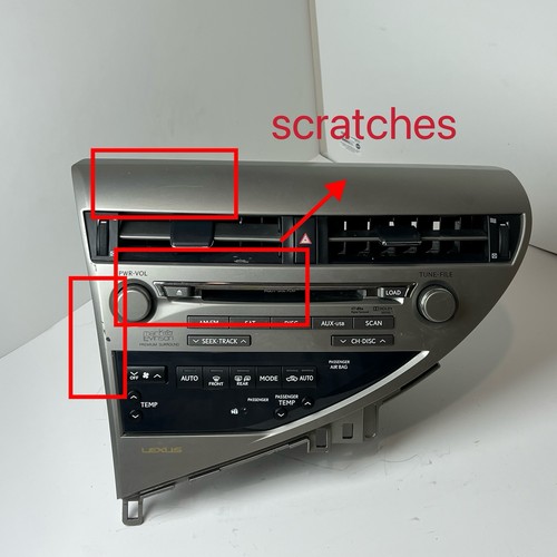 2010 lexus rx450h - lexus, radio