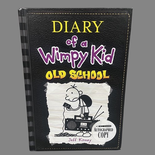 Signed diary wimpy kid - diary,