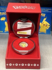 Medaglia Pikachu pokemon pokeball 2025 moneta poste italiane moneta