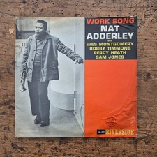 LP Nat Adderly Work Song RLP 12-318 Riverside Musica Jazz Vinile