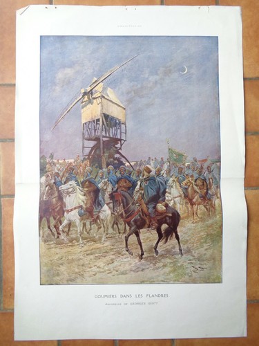 Goumiers dans les flandres - dans,
